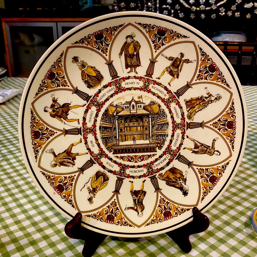 Wedgewood shakespeare plate